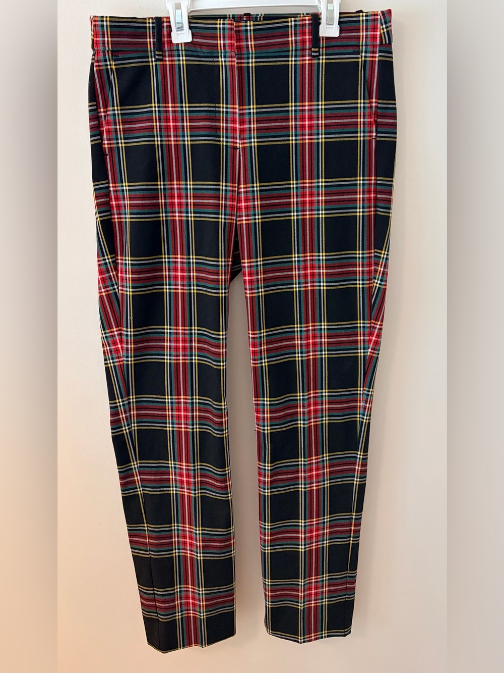 J Crew Full-length Tartan Plaid Pant Size 10